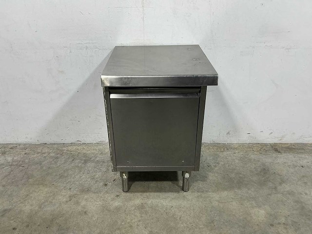 Rvs werktafel met afvalbak - afbeelding 2 van  4