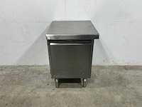 Rvs werktafel met afvalbak - afbeelding 2 van  4