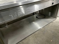 Rvs werktafel met au-bain-marie - afbeelding 5 van  6