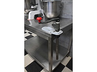 Rvs werktafel met blikopener - afbeelding 4 van  4