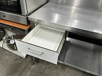 Rvs werktafel met gaskookplaat - afbeelding 5 van  5