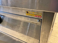 Rvs werktafel met ingebouwde au bain-marie - afbeelding 8 van  8