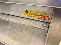 Rvs werktafel met ingebouwde au bain-marie - afbeelding 8 van  8