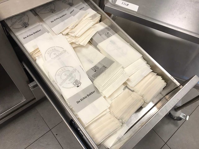 Rvs werktafel met lade - afbeelding 5 van  5