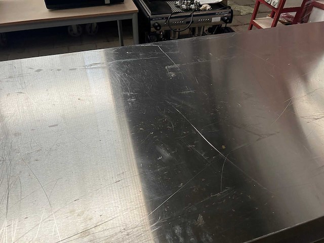 Rvs werktafel met onderblad - afbeelding 4 van  4