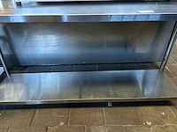 Rvs werktafel met onderblad - afbeelding 2 van  4