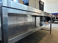 Rvs werktafel met onderblad - afbeelding 4 van  5