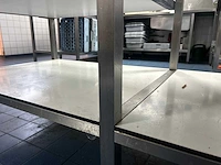 Rvs werktafel met onderblad - afbeelding 5 van  5