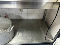 Rvs werktafel met onderblad - afbeelding 3 van  5