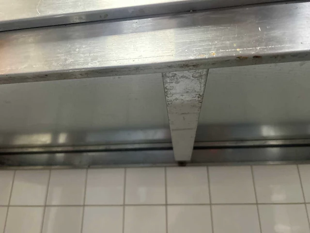 Rvs werktafel met onderblad - afbeelding 5 van  5