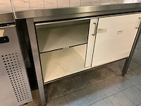 Rvs werktafel met onderkast - afbeelding 3 van  3