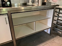 Rvs werktafel met onderkast - afbeelding 8 van  8