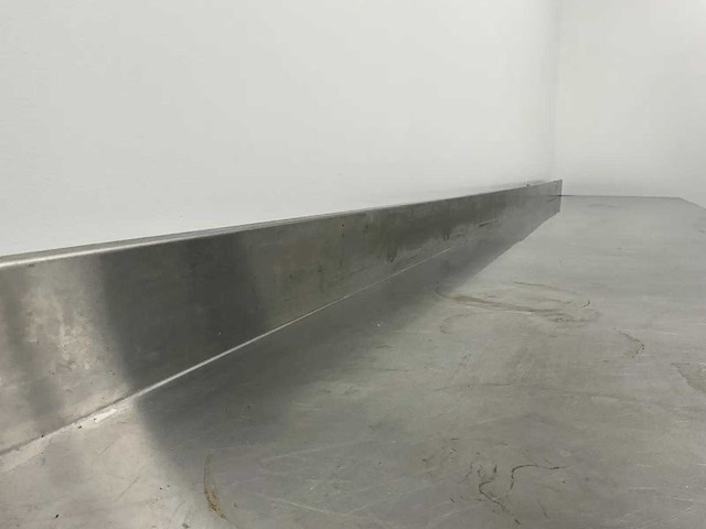 Rvs werktafel met spatrand - afbeelding 6 van  6