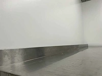 Rvs werktafel met spatrand - afbeelding 6 van  7