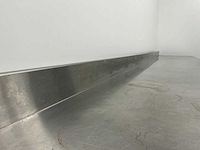 Rvs werktafel met spatrand - afbeelding 6 van  6