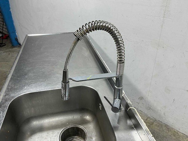 Rvs werktafel met spoelbak - afbeelding 6 van  6