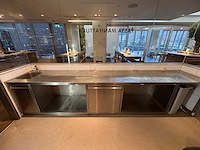 Rvs werktafel met spoelbak - afbeelding 2 van  8