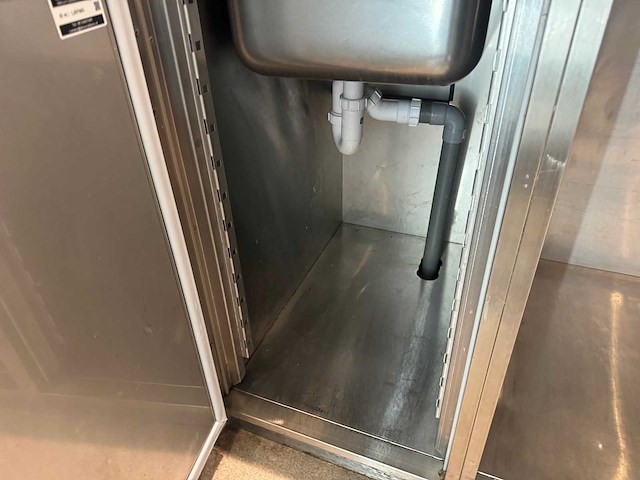 Rvs werktafel met spoelbak - afbeelding 4 van  8