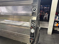 Rvs werktafel met warmhoud kast - warmhoudkast - afbeelding 3 van  5