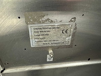 Rvs werktafel met warmhoud kast - warmhoudkast - afbeelding 4 van  5