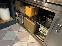 Rvs werktafel met warmhoudkast - afbeelding 6 van  8