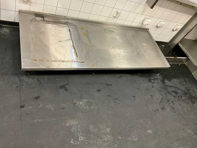 Rvs werktafel met werkblad - afbeelding 4 van  4