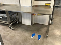 Rvs werktafel verrijdbaar - afbeelding 1 van  1