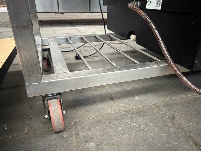 Rvs werktafel verrijdbaar - afbeelding 2 van  3