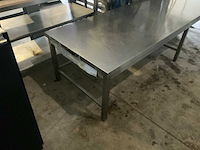 Rvs werktafel - afbeelding 5 van  6