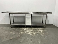Rvs werktafel - afbeelding 3 van  8