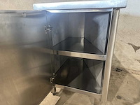 Rvs werktafel - afbeelding 3 van  4