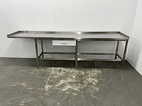 Rvs werktafel - afbeelding 2 van  9