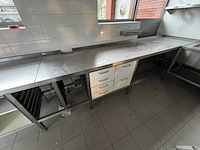 Rvs werktafel - afbeelding 4 van  10