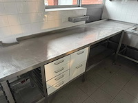 Rvs werktafel - afbeelding 5 van  10