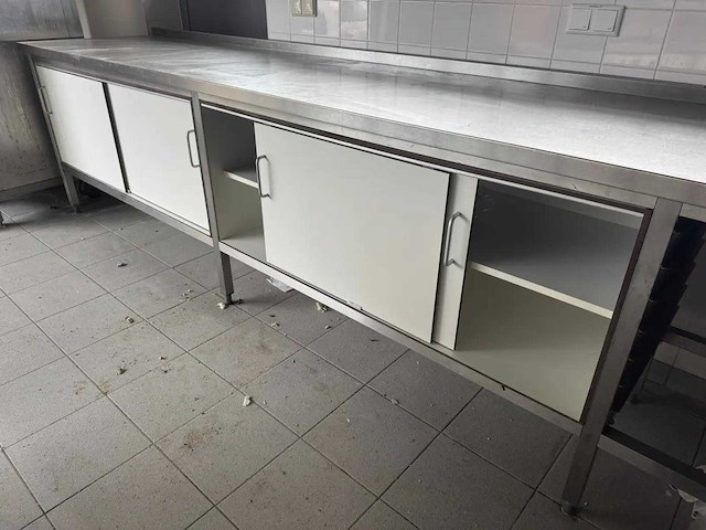 Rvs werktafel - afbeelding 7 van  10