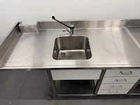 Rvs werktafel - afbeelding 4 van  9