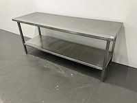 Rvs werktafel - afbeelding 1 van  6