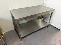 Rvs werktafel - afbeelding 1 van  3