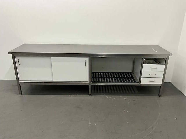 Rvs werktafel - afbeelding 2 van  8
