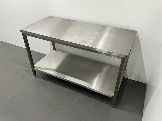 Rvs werktafel - afbeelding 1 van  5