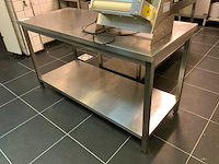 Rvs werktafel - afbeelding 2 van  2