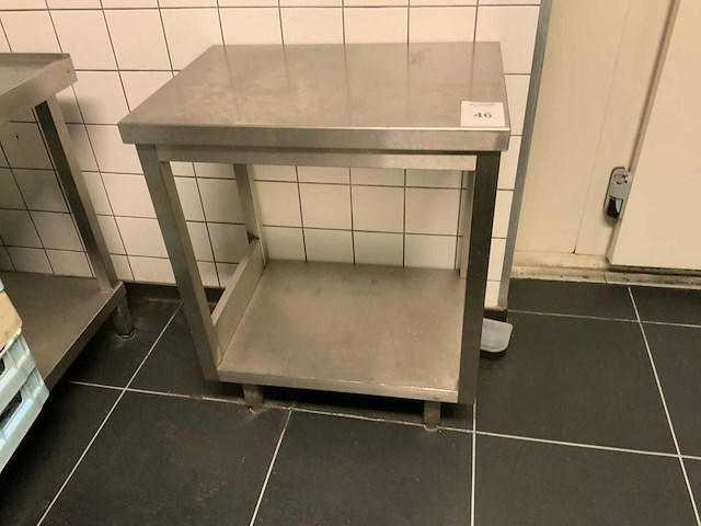 Rvs werktafel - afbeelding 1 van  2