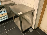 Rvs werktafel - afbeelding 2 van  2