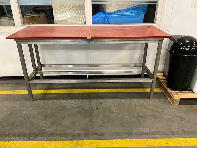 Rvs werktafel - afbeelding 1 van  3