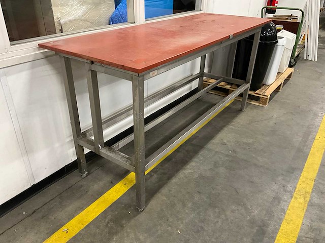 Rvs werktafel - afbeelding 3 van  3