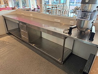 Rvs werktafel - afbeelding 1 van  6