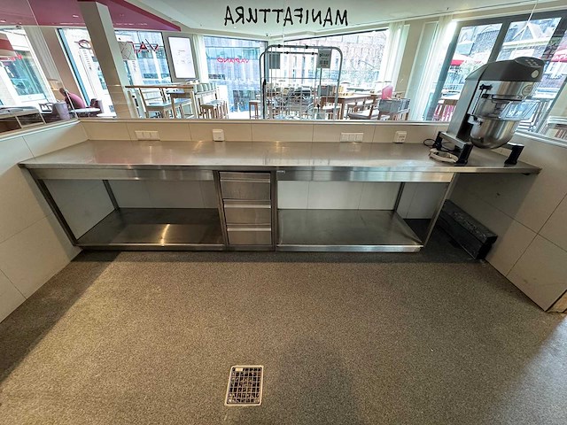 Rvs werktafel - afbeelding 2 van  6