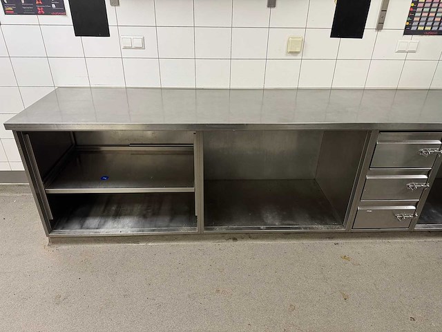 Rvs werktafel - afbeelding 2 van  7