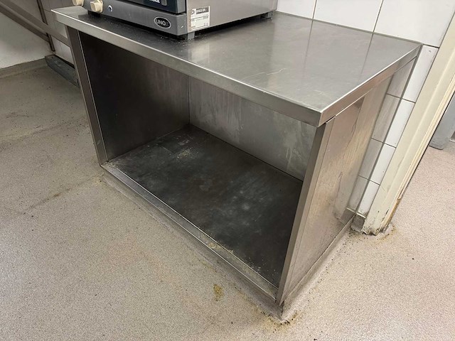Rvs werktafel - afbeelding 1 van  5