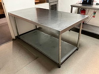 Rvs werktafel - afbeelding 1 van  4